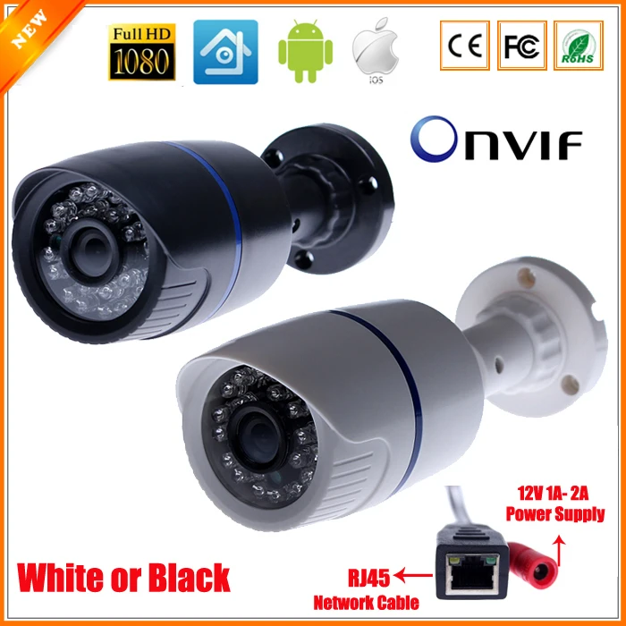 imágenes para Full HD 1080 P 2 megapíxeles de cámara IP seguridad Bullet exterior cámara de vigilancia IP cámara 1080 P ONVIF FTP de detección de movimiento H.264 IP Cam imágenes para Full HD 1080 P 2 megapíxeles de cámara IP seguridad Bullet exterior cámara de vigilancia IP cámara 1080 P ONVIF FTP de detección de movimiento H.264 IP Cam