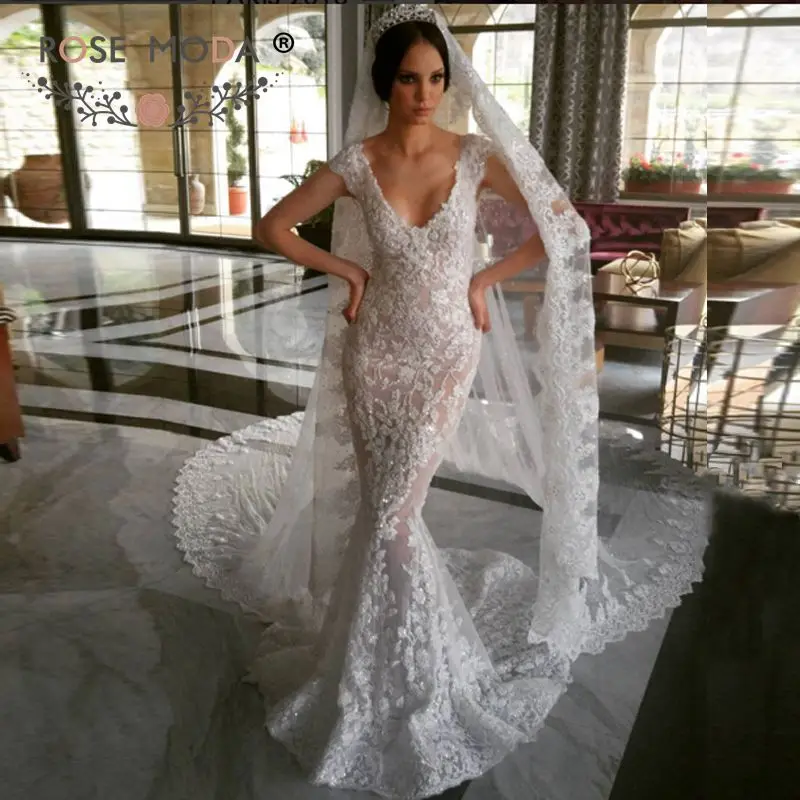 Champagne Rose Wedding Dress