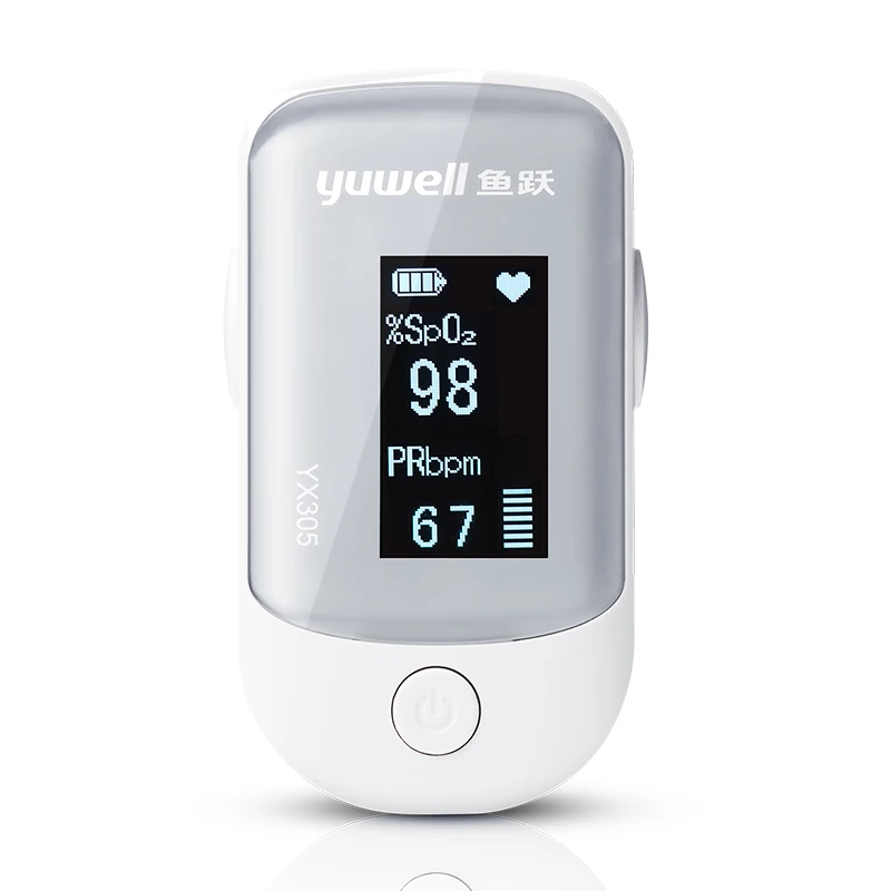 

Yuwell YX305 Fingertip Pulse Oximeter Blood Oxygen Saturation Monitor Home Pulse Blood Oxygen Monitor Health Care