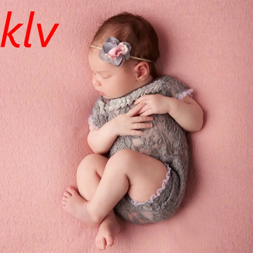 

Newborn Baby Girls Tulle Embroidery Lace Rompers Baby Bloomer Infant Baby Photography Props Baby Jumpsuits New