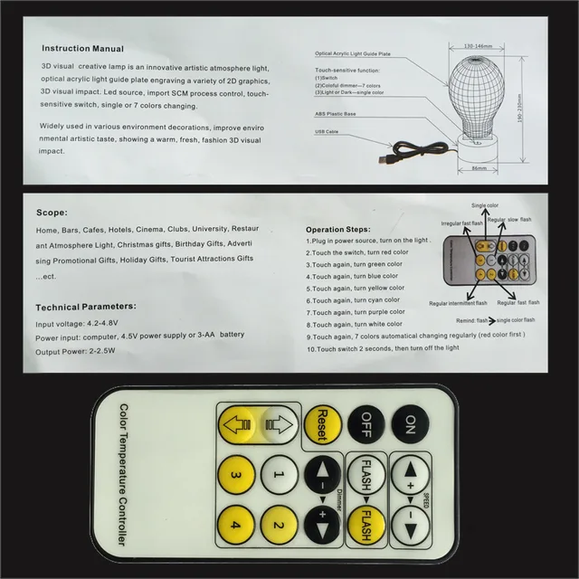 10pcs LED 3D Lamp 7 Color Changing Fish 3D Lamp LED Table Lamp Novelty Lighting Best Gift cheap doxa Night Light Figure 11401 Night Lights LED Bulbs Touch Dry Battery Holiday 0-5W ROHS Small night light toilet lamp bedroom light 10pcs LED 3D Lamp 7 Color Changing Fish 3D Lamp LED Table Lamp Novelty Lighting Best Gift cheap doxa Night Light Figure 11401 Night Lights LED Bulbs Touch Dry Battery Holiday 0-5W ROHS Small night light toilet lamp bedroom light