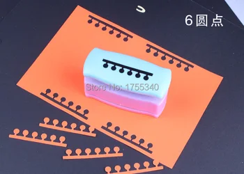 

free shipping six-circle embossing craft punch for scrapbooking handmade and greeting card