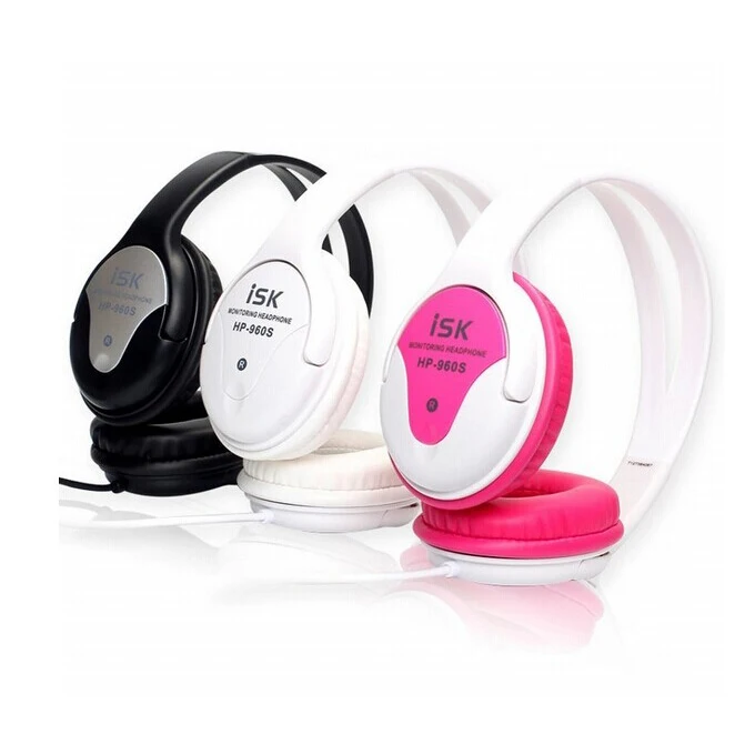 

ISK HP 960S Computer monitor headphones network K song recording listening headset headset shout wheat fone de ouvido headset
