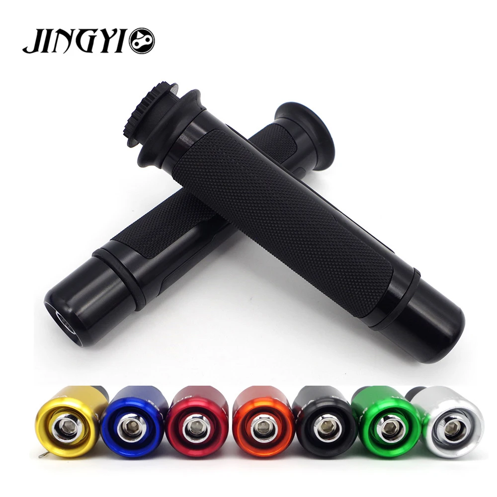 

Universal 7/8'' 22MM CNC Motorcycle handle grips racing handlebar grip And Ends FOR Honda kawasaki Yamaha Suzuki Ducati Hyosung
