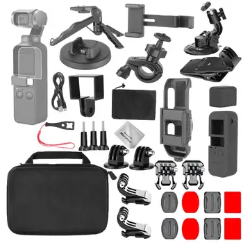 

Neewer 33-in-1 Expansion Kit Compatible with DJI OSMO Pocket Action Camera Mounts, Accessory Bundle Kit with Carry Case