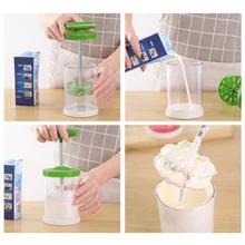 Крем Bubbler Быстрый ручной крем инструмент Устройство для создания пенки на кофе рот форма для выпечки 8,4x17,5 см кухонная готовка инструменты