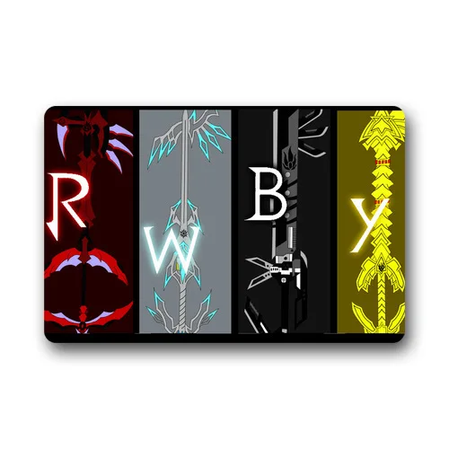 Home Decor Customized Anime RWBY non-slip Doormat | Дом и сад