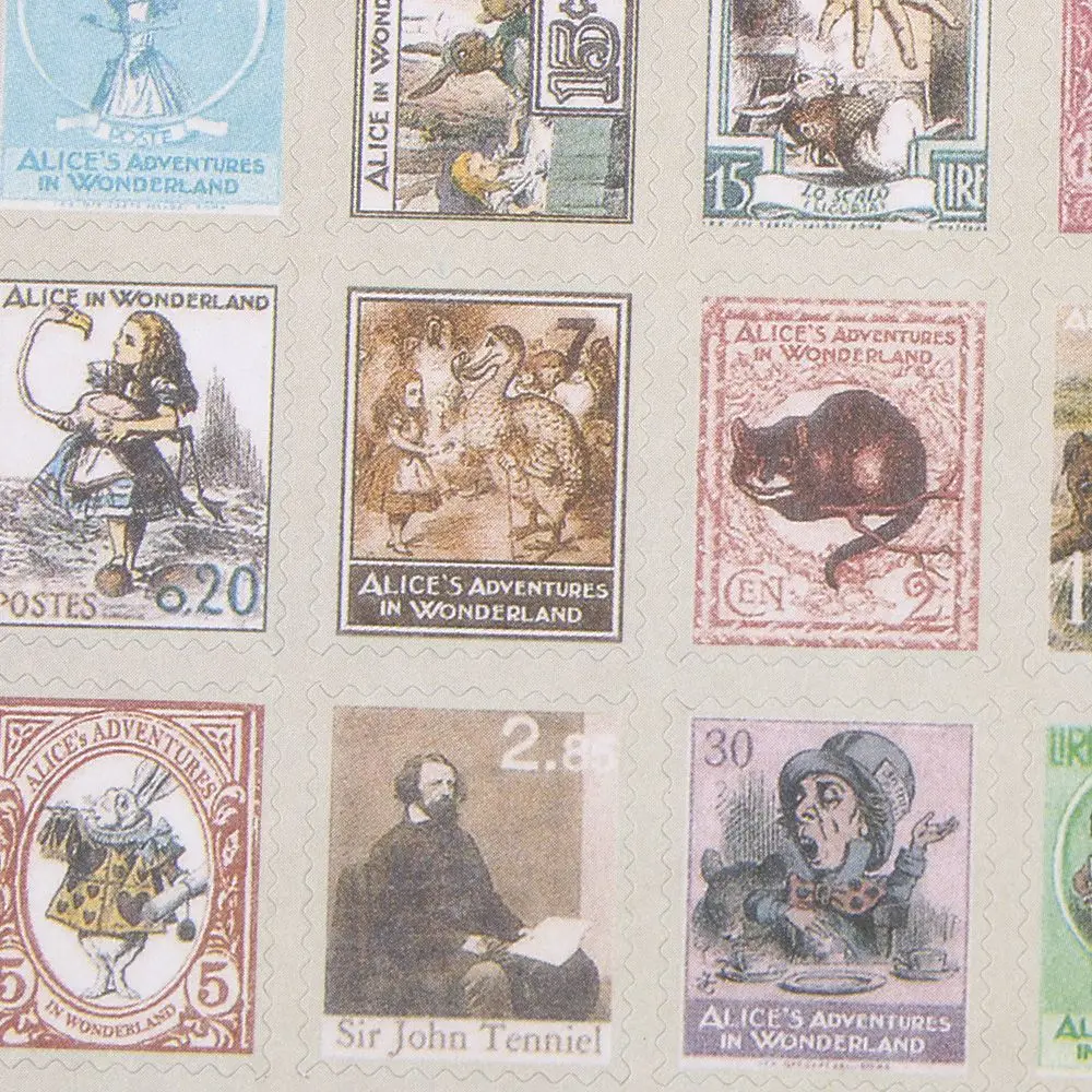 

80pcs/4sheet DIY Retro Stamp London Paris Prince Italy Sticky Paper Sticker Kawaii Girl Stationery Stickers for Diary Decoration