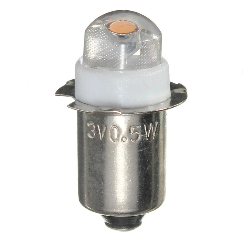 

LED P13.5S PR2 For Focus Flashlight Replacement Bulb Torches Work Light Lamp 60-100Lumen Pure Warm White DC 3V 6V 0.5W