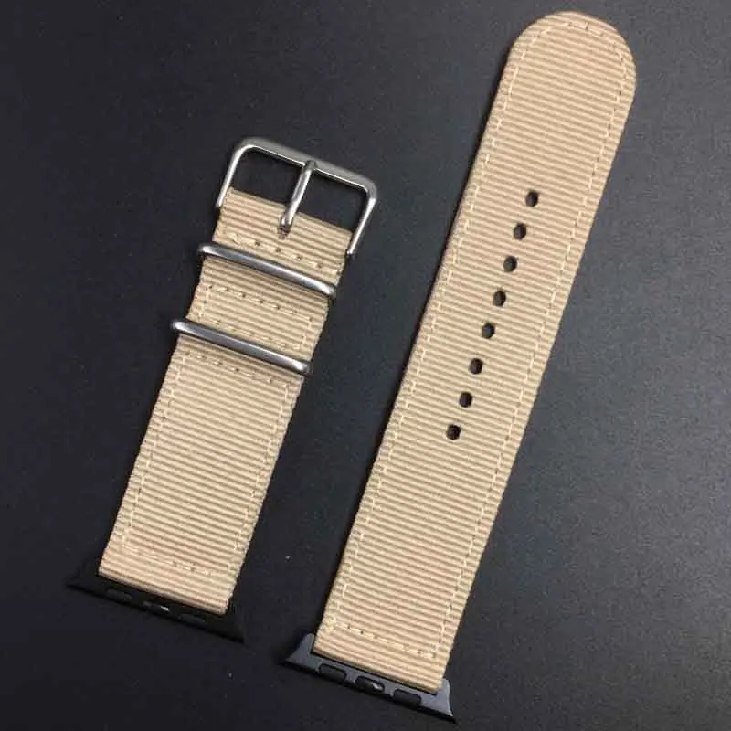 2018 Hot sale Nylon strap for Apple Watch Band Series 3/2/1 sport leather bracelet 42mm 38mm strap for iwatch band 2018 Hot sale Nylon strap for Apple Watch Band Series 3/2/1 sport leather bracelet 42mm 38mm strap for iwatch band
