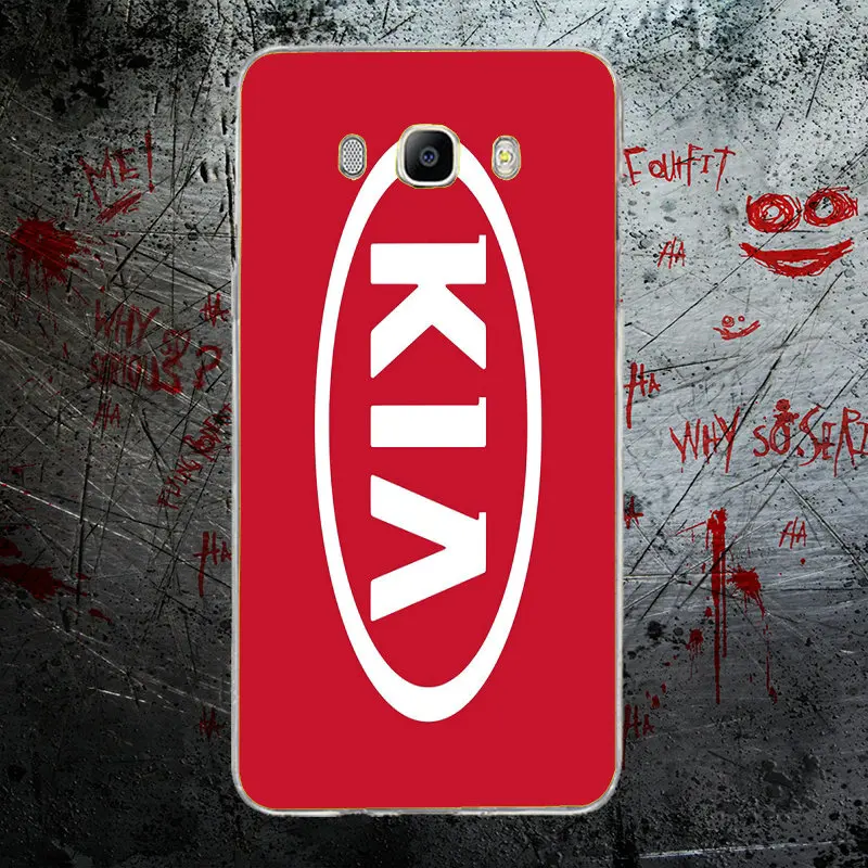 Модный логотип Kia корейские марки автомобилей, выпущенные для Coque samsung Galaxy J1 J2 J3 J5 J7 A3 A5 A7 Чехол Мягкий ТПУ силиконовый чехол для телефона - Цвет: Picture 7