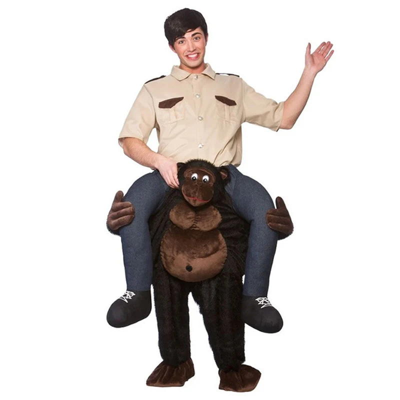 for height 160-190cm Новинка для взрослых и детей, детские костюмы-талисман «Ride on Me», забавные штаны, одежда для костюмированной вечеринки на Рождество и Хэллоуин, игрушки для верховой езды - Цвет: for height 160-190cm