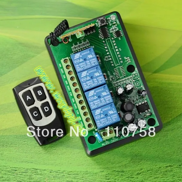 

85v-250v 110v rf led dimmer switch remote control 315mhz 433mhz infrared remote control on off switch