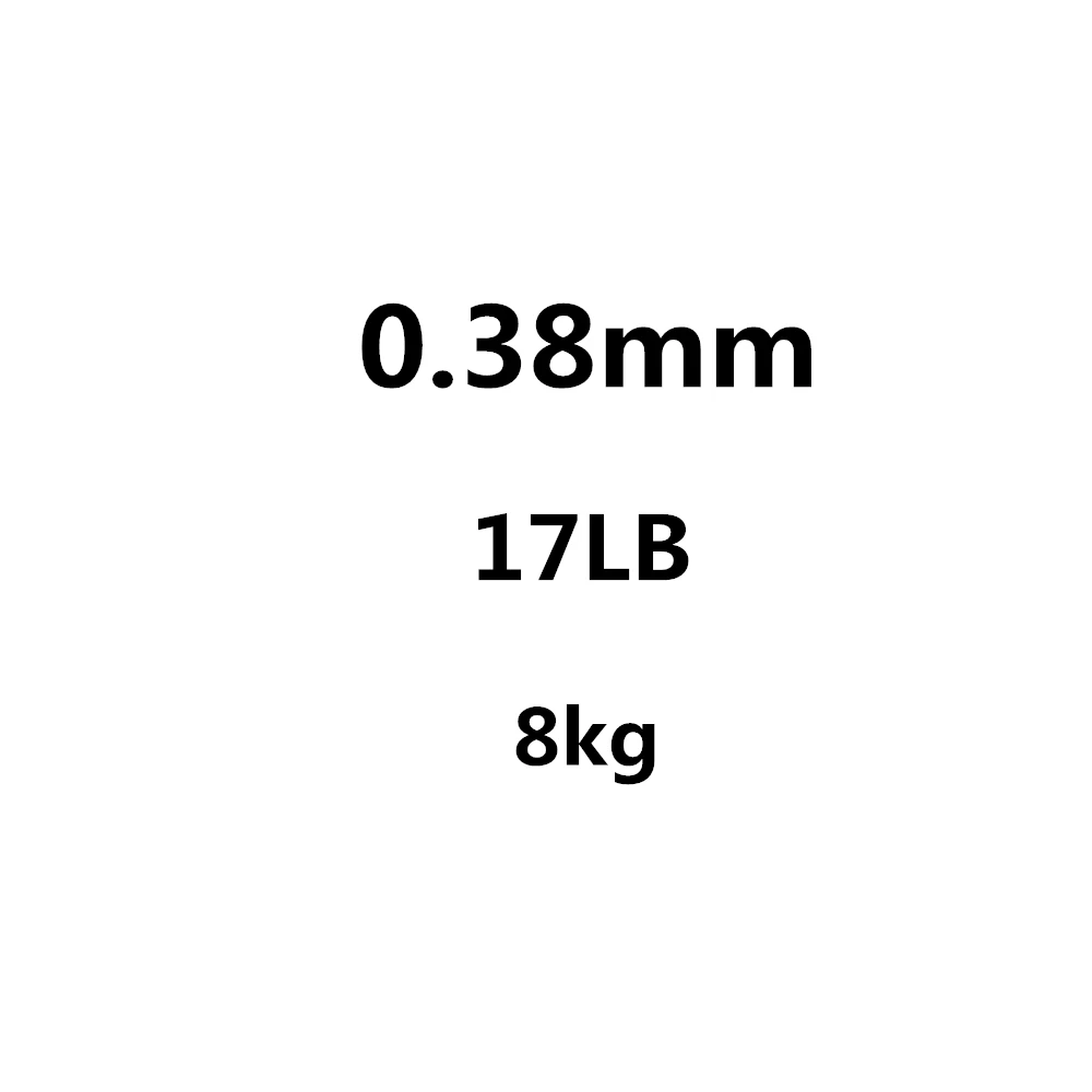 0.38mm 7 нитей проволоки из нержавеющей стали, плетеные рыболовные линии для ловли карпа, ловли нахлыстом, Морская Лодка, рыболовный лидер, джигггинг провод, 13-130LB - Цвет: 0.38mm