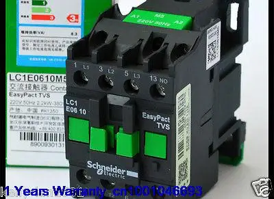 DHL/EUB 10 шт. НОВЫЙ Оригинальный для Schneider LC1E0610M5N LC1-E0610M5N 220В Контактор 15-18