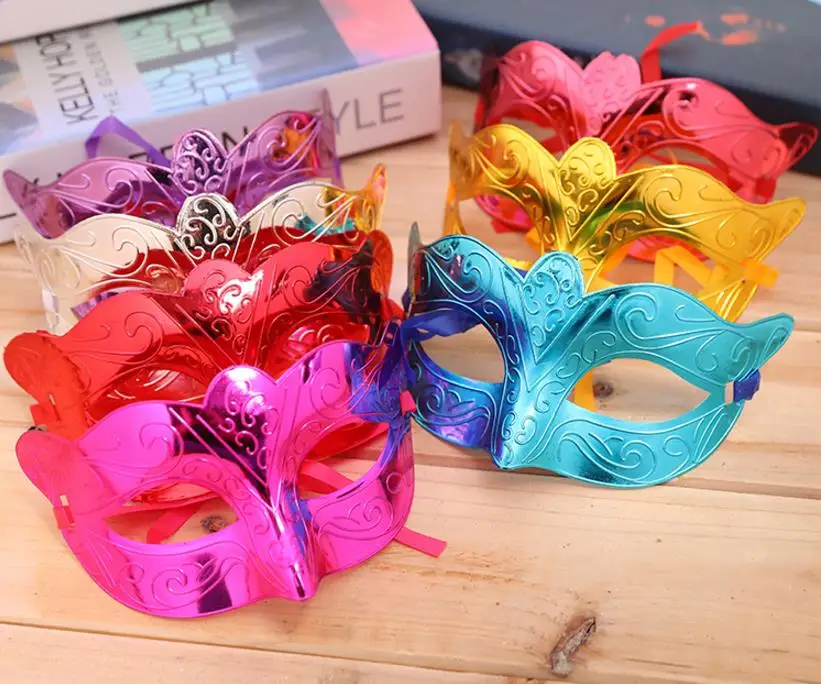 Promotion Selling Party Mask With Gold Glitter Mask Unisex