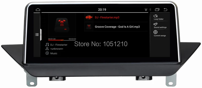 Ouchuangbo auto stereo radio for X1 E84 2009- with android 9.0 gps media player 6 core 4GB+32GB