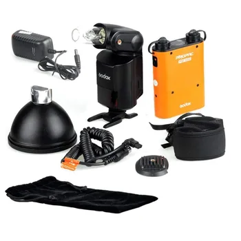 

Godox AD360 ii 360WS High Power External Portable Flash Speedlite with PB960 Lithium Battery Pack CD50