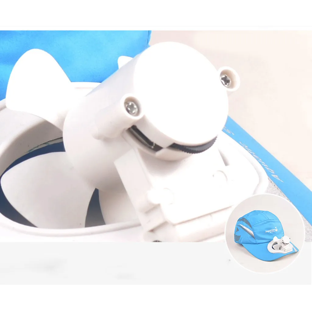 Wholesale Cotton Cap Fashionable Creative Unique USB Charging Fan Hat Sun Cap Perfect Gift For Men Women Multicolor