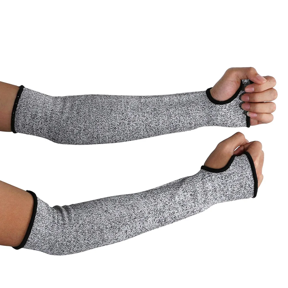 1 Pcs Outdoor Work Safety Arm Guard Sleeve Anti-cutting Protective Cut-resistant Arm Sleeve FI-19ING