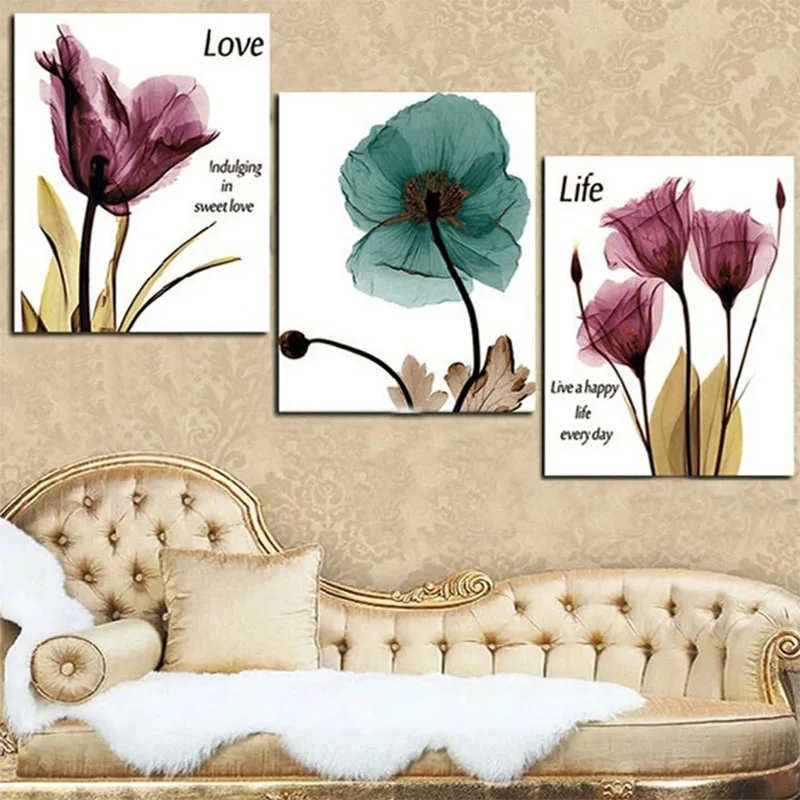 

Precise printed Beautiful tulips Peony flowers needlework DIY Cross Stitch kit embroidery Handmade Gift Love life