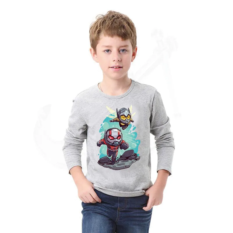 Нашивки с героями мультфильмов «Человек-Муравей» и «Оса» для одежды Детская футболка «сделай сам», свитер, одежда нашивки, термоклеи