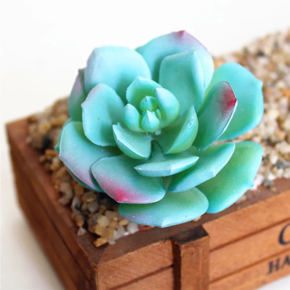 15 Style Artificial Succulent Plants Mini Bonsai Colorful Plants Home Garden Decoration Fake Plants Succulentas DIY Plant Decor