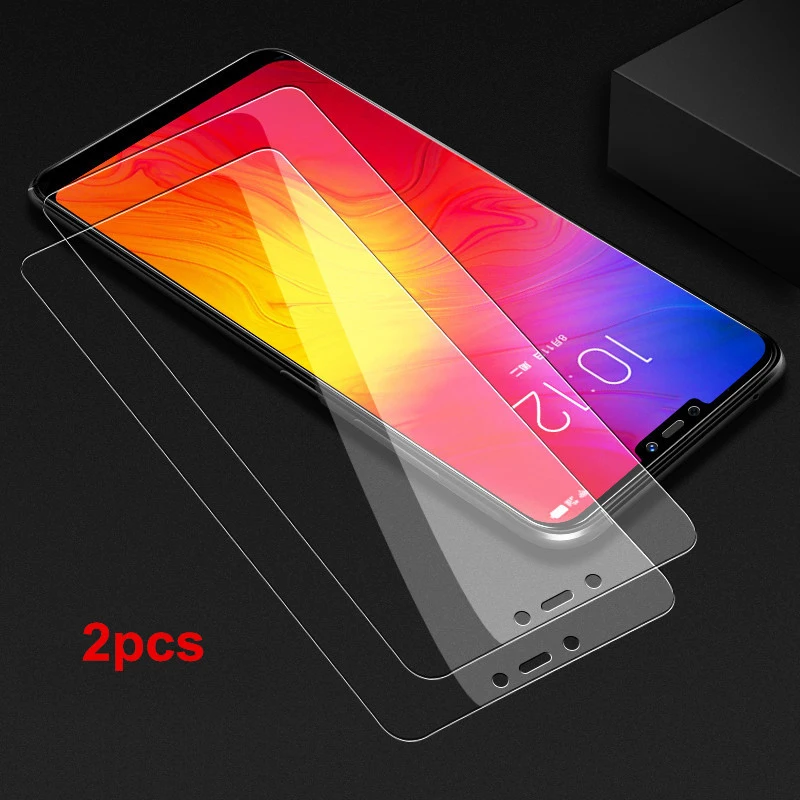 CCDZ 2 шт. с уровнем твердости 9 H HD прозрачное закаленное Стекло для lenovo Z5 Pro Экран