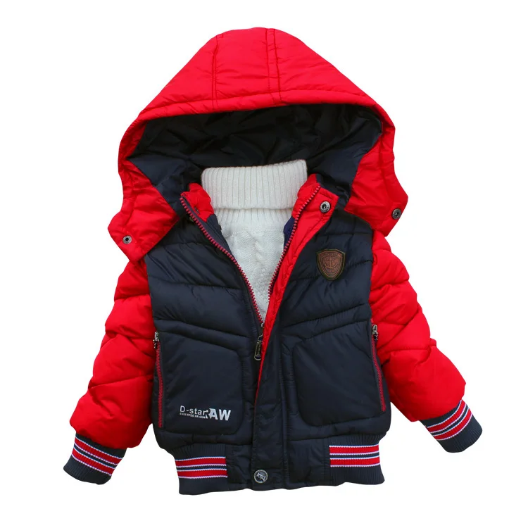 Fashion Boy Coat Children's Jackets Boys Winter Coats Thickening