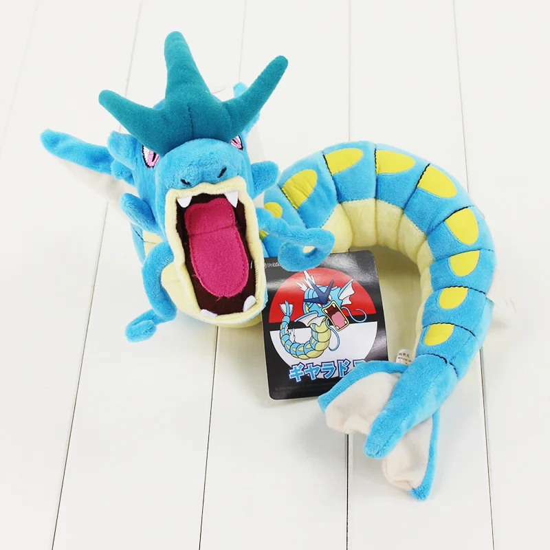 60cm Gyarados Plush Toy Blue Gyarados Dragon Soft Stuffed Doll photo