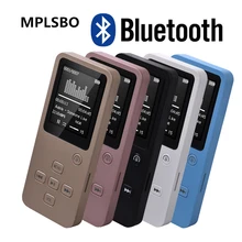 MPLSBO MP4 Bluetooth HiFi 8GB 16G 32GB MP3 MP4 Music Player 1.8″ TFT Screen Support Pedo Meter E-book FM Radio Voice Recorder