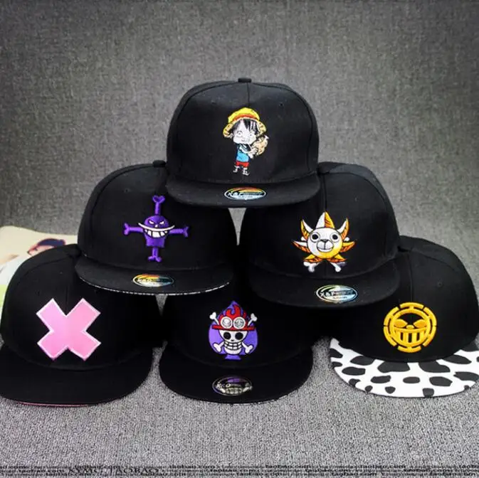 Japanese Anime One Piece Baseball Cap Cartoon Hip Hop Hat Caps For Men