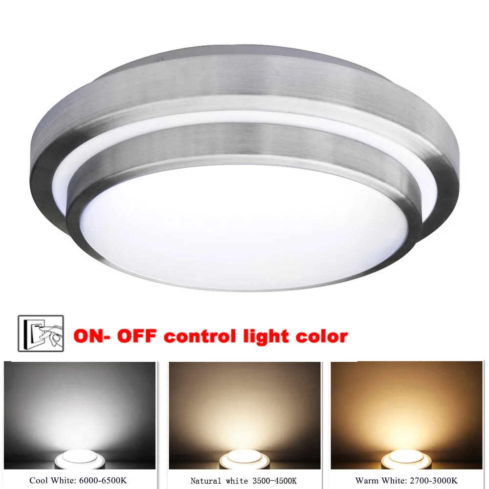 

Jiawem LED ceiling lights 40W Three color Led Lamp Modern led Lights indoor lighting for balcony (AC 100-240V)