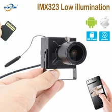 HQCAM CamHi IMX323 низкая illumination1080P Аудио Mini WI-FI IP Камера indoor Беспроводной видеонаблюдения безопасности Onvif TF карты