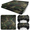 Camouflage Decal Sticker Skin Cover For Sony PS4 Slim Console + 2 Controller ► Photo 1/6