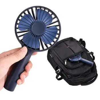 

Mini Portable Handheld Fan Rechargeable Battery Operated Powered Cooling Desktop Electric Fan With Battrey d25