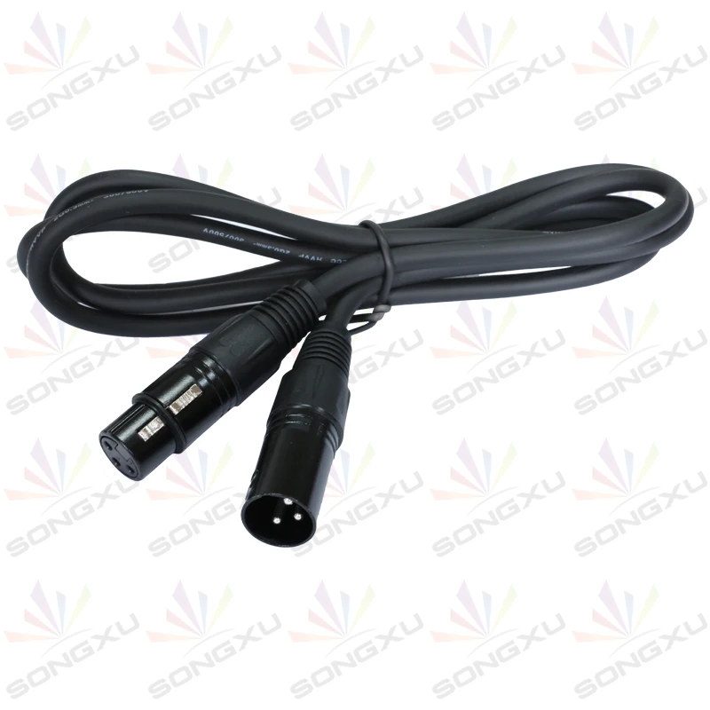 SONGXU 1 5 м/5 футов 3 контактный сигнал XLR подключение DMX кабель DMX512 сценический