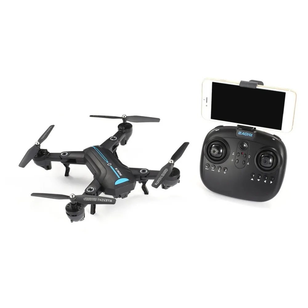 

Foldable RC Drone 2.4GHz WiFi FPV Camera Live Video Aircraft Gravity Sensor Altitude Remote Control RTF Quadcopter Helicopter