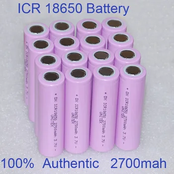 

40%oOFF 16PCS UNITEK 3.7v 18650 battery 2700mah rechargeable Li-ion lithium cell replace for Samsung ICR 18650 26F flashlight