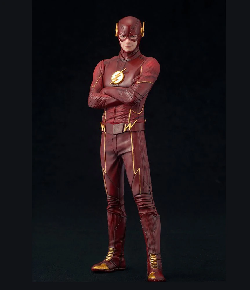 Бесплатная доставка 7 &quotDC супер герой флэш Барри Аллен в коробке 17 5 см Новая ПВХ