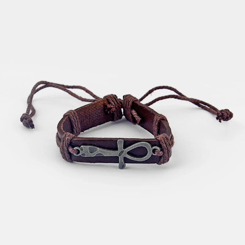 4 шт. мужской кожаный браслет|mens leather bracelets|leather braceletbracelet bracelet |