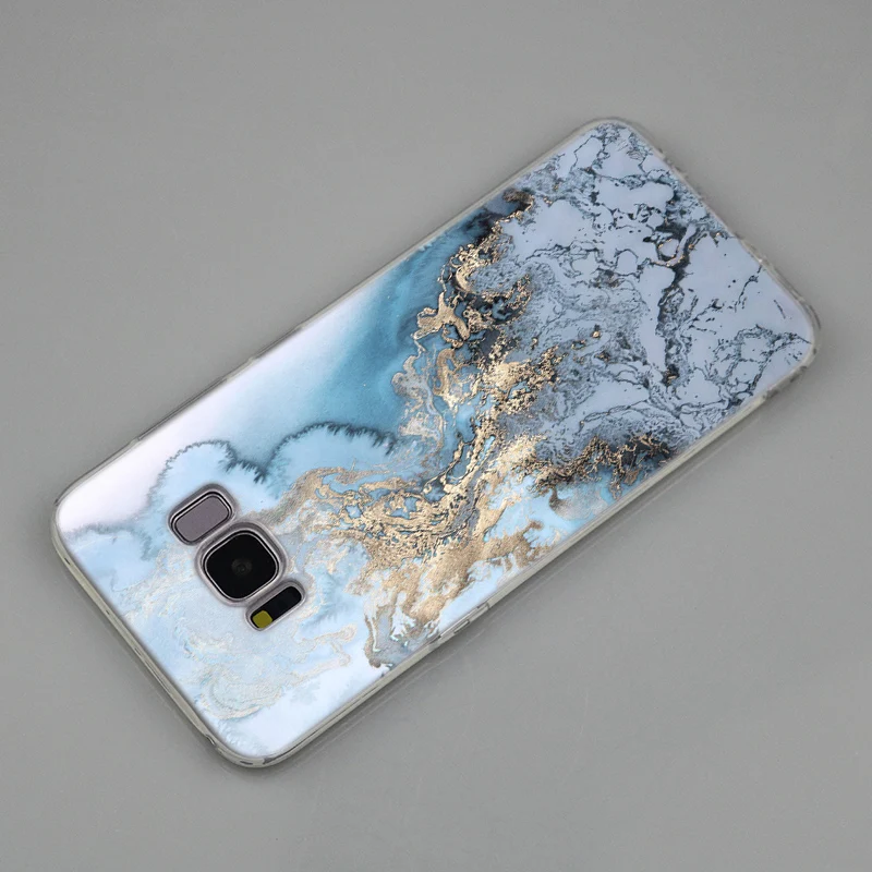 Цветной силиконовый чехол с мраморной текстурой для Samsung Galaxy Note 10 Plus S8 S9 S10 5G S6 S7 Edge