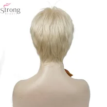 Strongbeauty 613 Blond Parik Ochen Korotkie Pryamye Pricheski Volosy Zhenskie Sinteticheskie Pariki Kupit Nedorogo V Internet Magazine S Dostavkoj Sravnenie Cen Harakteristiki Foto