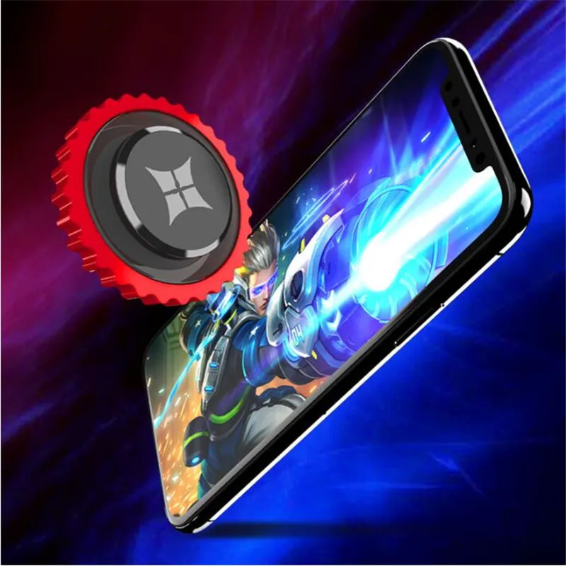 

Q9 Round Game Joystick gamepad Mobile Phone Rocker For Iphone Android Metal Button Controller For PUBG Controller Suction Cup