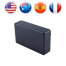 Водонепроницаемый Пластик коробка проекта инструмент чехол 100x60x25 мм Питание разветвительная коробка