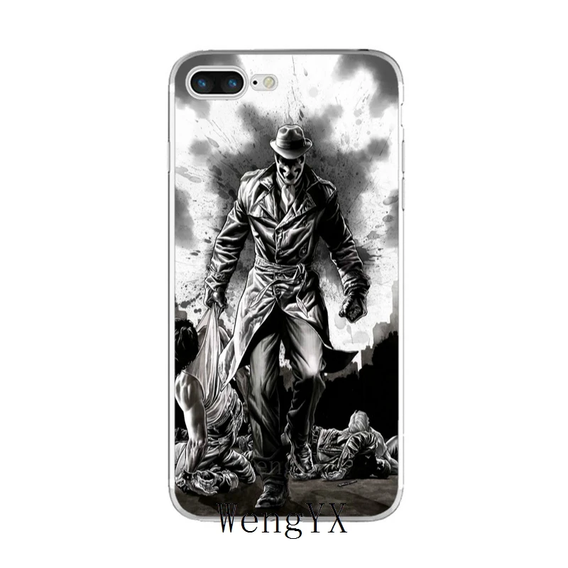 Who Watch The Rorschach Watchmen тонкий мягкий чехол для телефона из ТПУ Samsung Galaxy S3 S4 S5 S6 S7 edge S8 S9