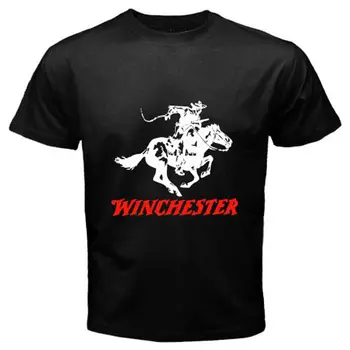 

Winchester Rifle s T-Shirt Size S 3XLFunny Short Sleeve Tshirts Summer Hip Hop Casual Cotton Tops Tees