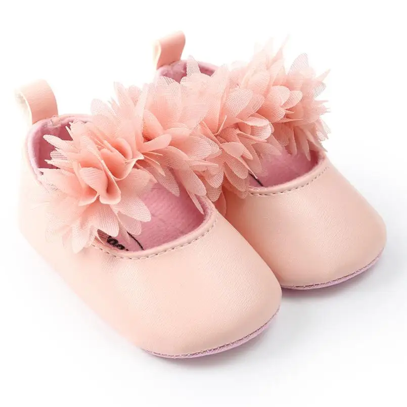 Обувь для малышей; Новинка года; модная детская обувь принцессы с цветочным рисунком для маленьких девочек; обувь для маленьких девочек; Лидер продаж - Цвет: Розовый