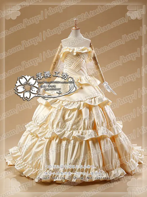

Oreimo Ruri Gokoru KuroNeko Luxury Wedding Dress Cosplay Costume Halloween Party Dress Uniform Outfit Custom-made