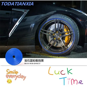 

8M Car Wheel Hub Tire Sticker for audi a4 b5 peugeot 206 ford mondeo mk4 audi a3 skoda alfa romeo ford focus mk2 skoda octavia